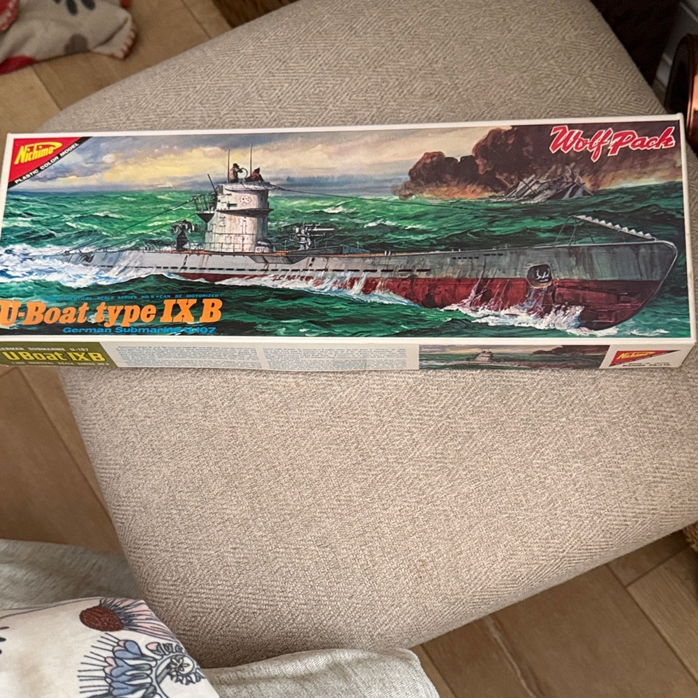 U-Boat Type IXB German Submarine Building Set - Wolf Pack